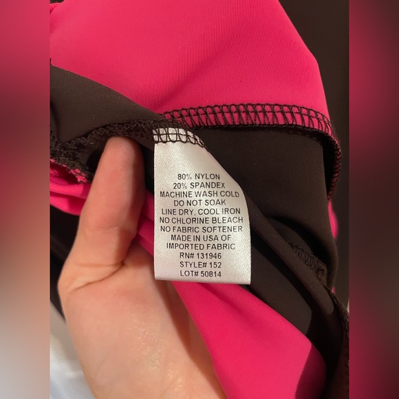 Jude Connally Perry Dress in Brown/Berry Combo Size Large NWT - Picture 9 of 9